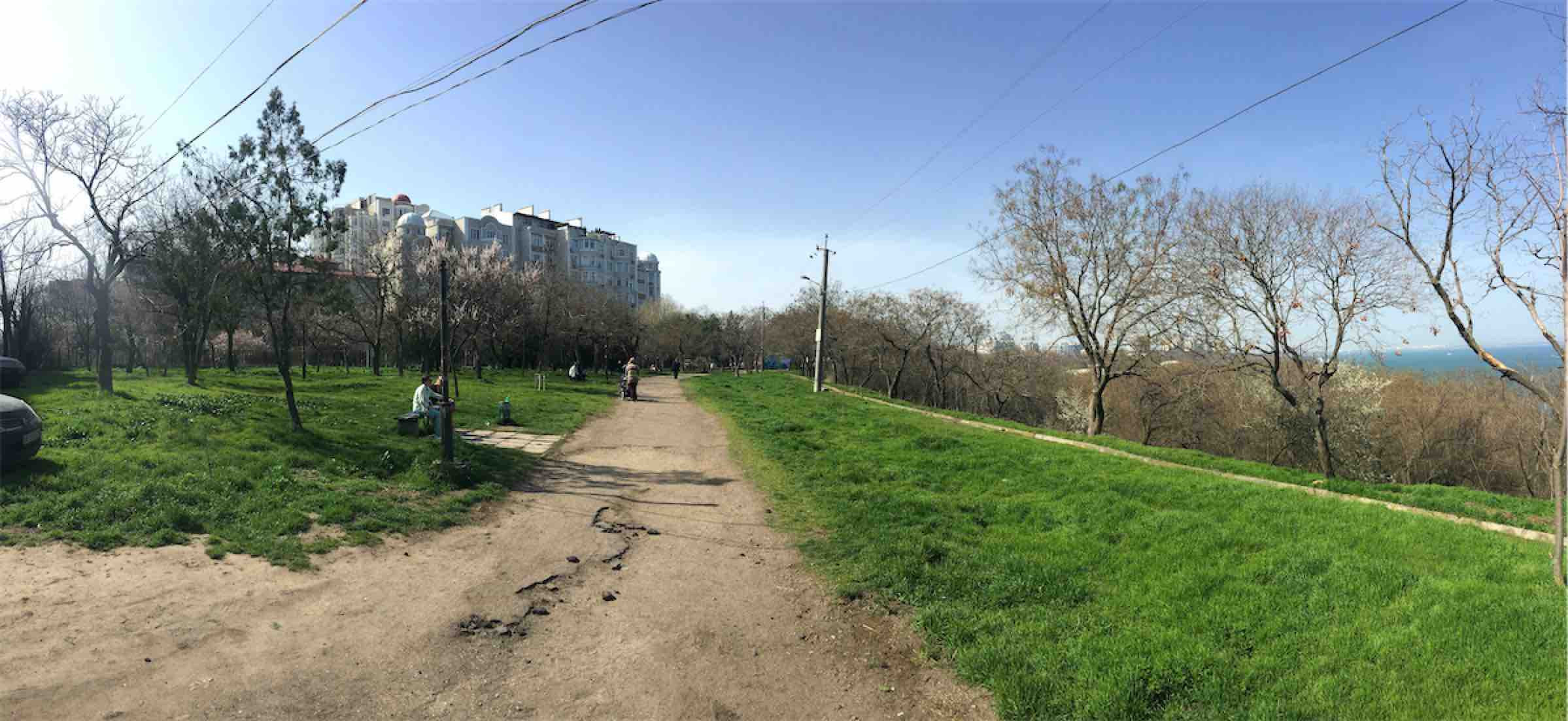 Project idea "RESTORING THE BOULEVARD" (Odesa, Ukraine)