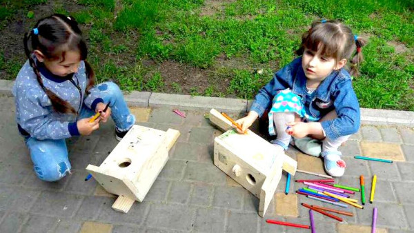 project "HOUSES FOR BIRDS AND PETS" (Odesa, Ukraine)