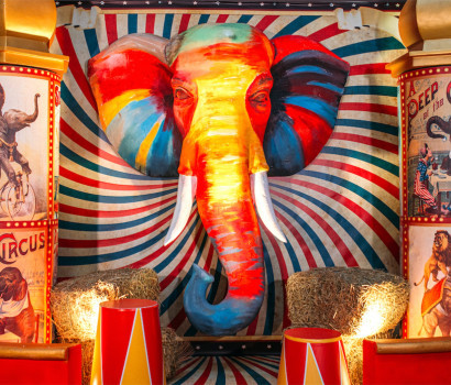 Children’s Retro Circus Party at “Reef” Restaurant (Odessa, Ukraine) 🎪✨